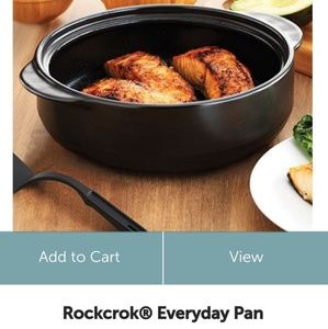 Pampered Chef Rockcrok Everyday Pan
